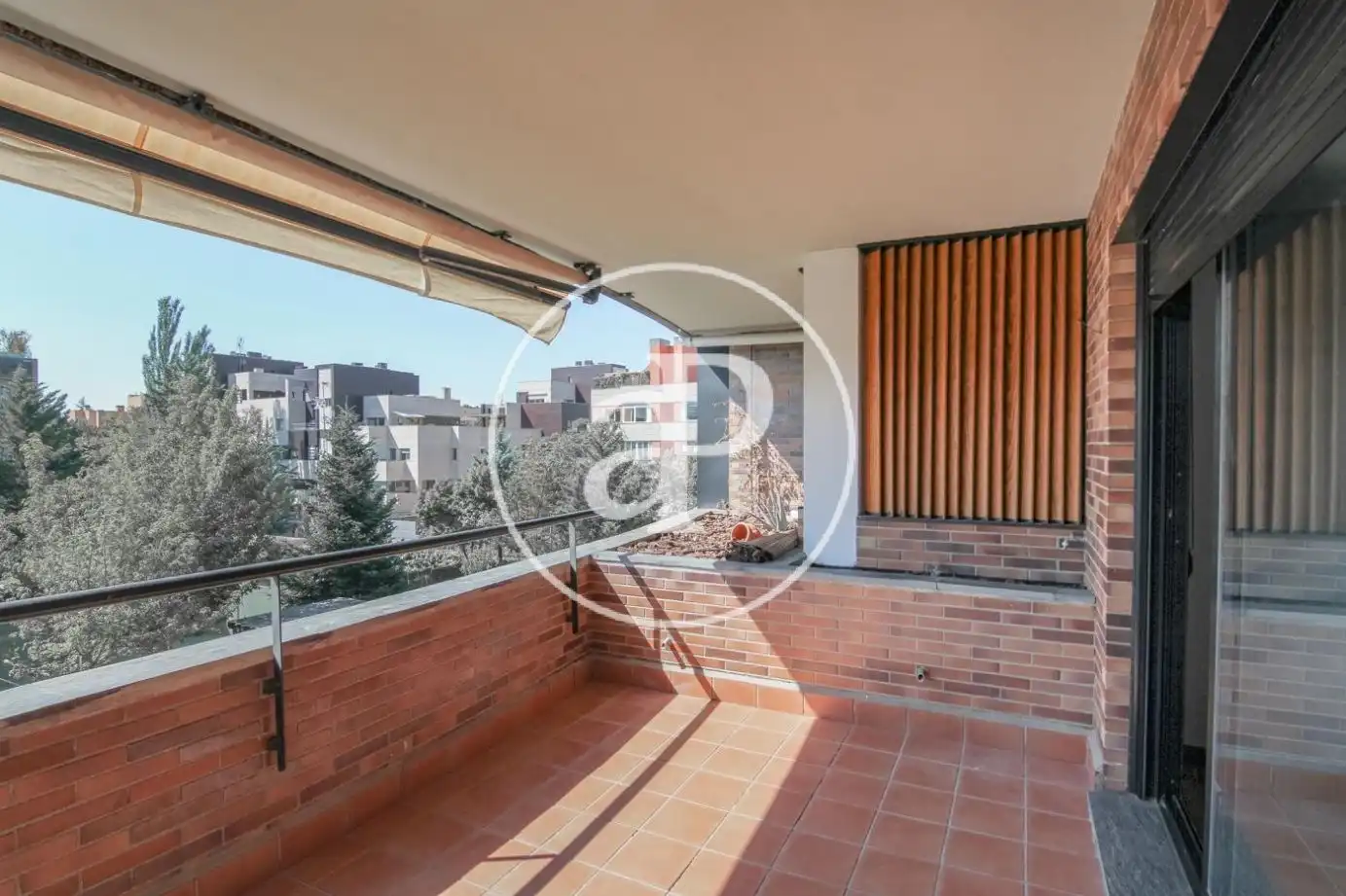 Terrace of Flat for rent in La Moraleja  with Air Conditioner, Heating and Terrace