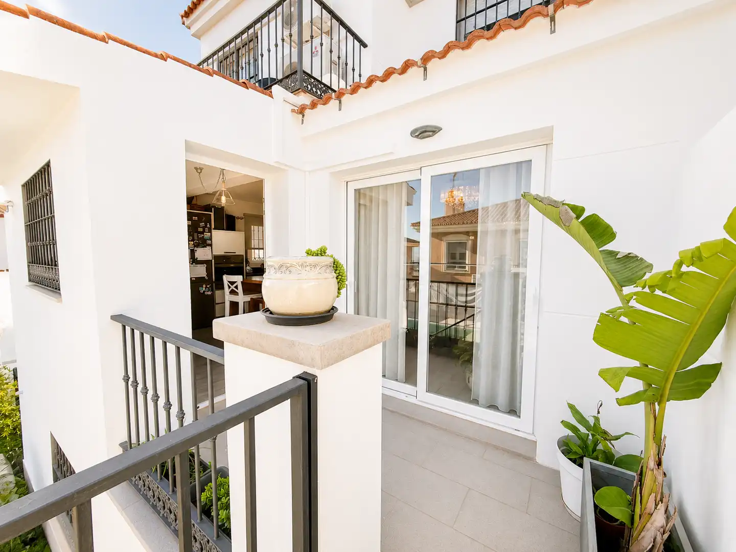 Terraza de Casa o chalet en venta en Alhaurín de la Torre con Aire acondicionado, Calefacción y Jardín privado