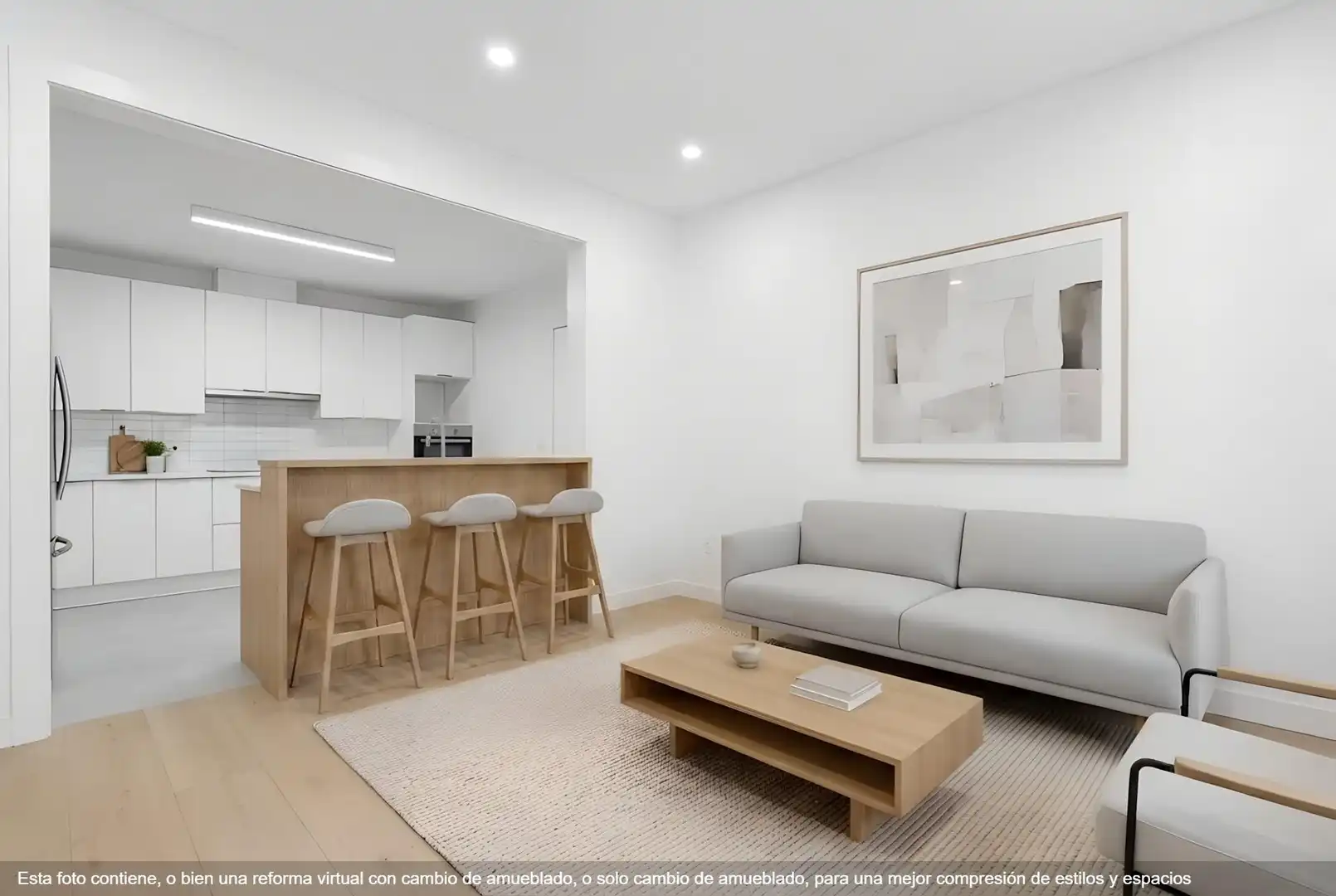 Sala de estar de Casa adosada en venta en Santa Fe con Aire acondicionado, Terraza y Trastero