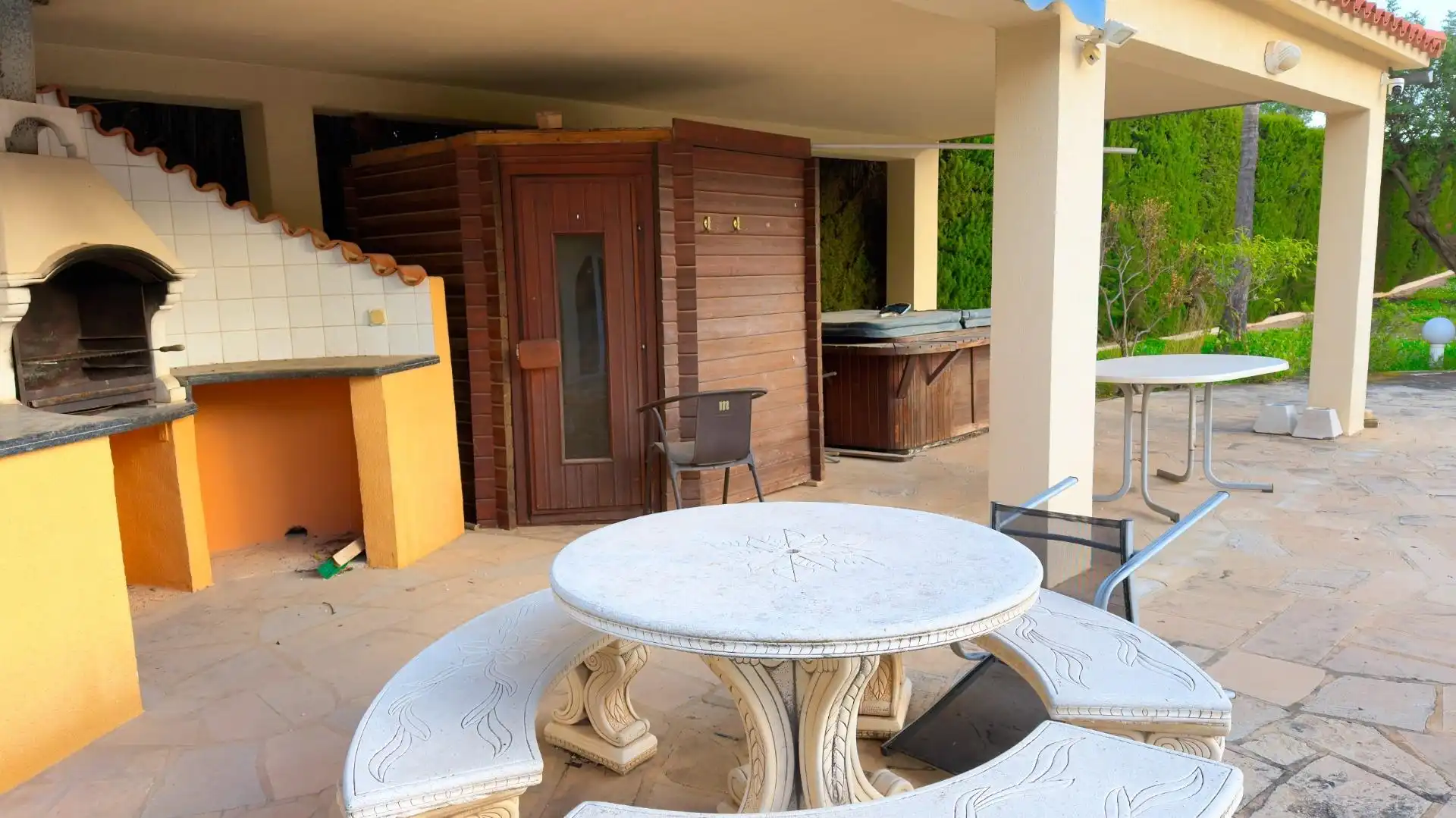 Terraza de Casa o chalet en venta en La Nucia con Aire acondicionado, Jardín privado y Terraza