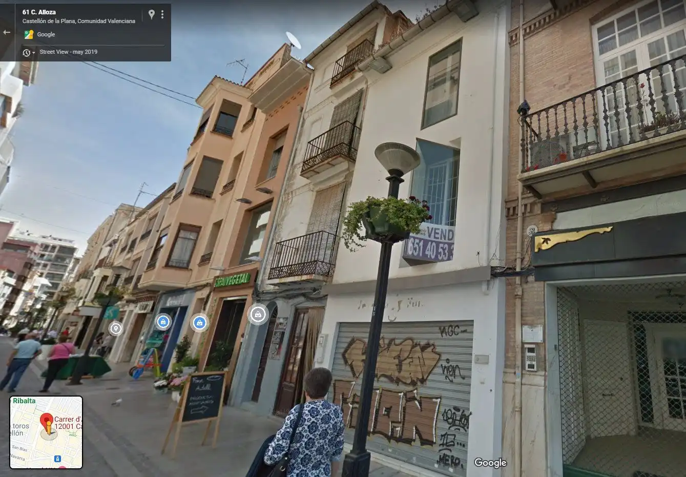Außenansicht von Geschaftsraum zur Miete in Castellón de la Plana / Castelló de la Plana