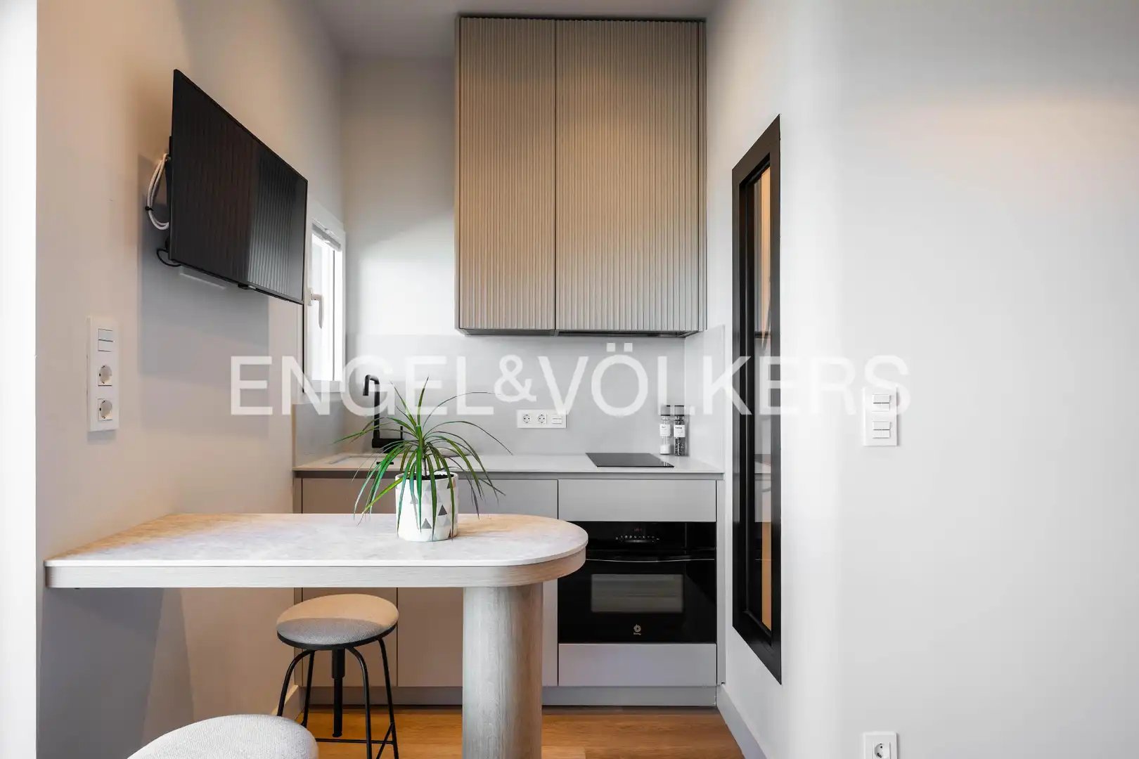 Küche von Wohnung zur Miete in Donostia - San Sebastián  mit Heizung, Terrasse und Möbliert