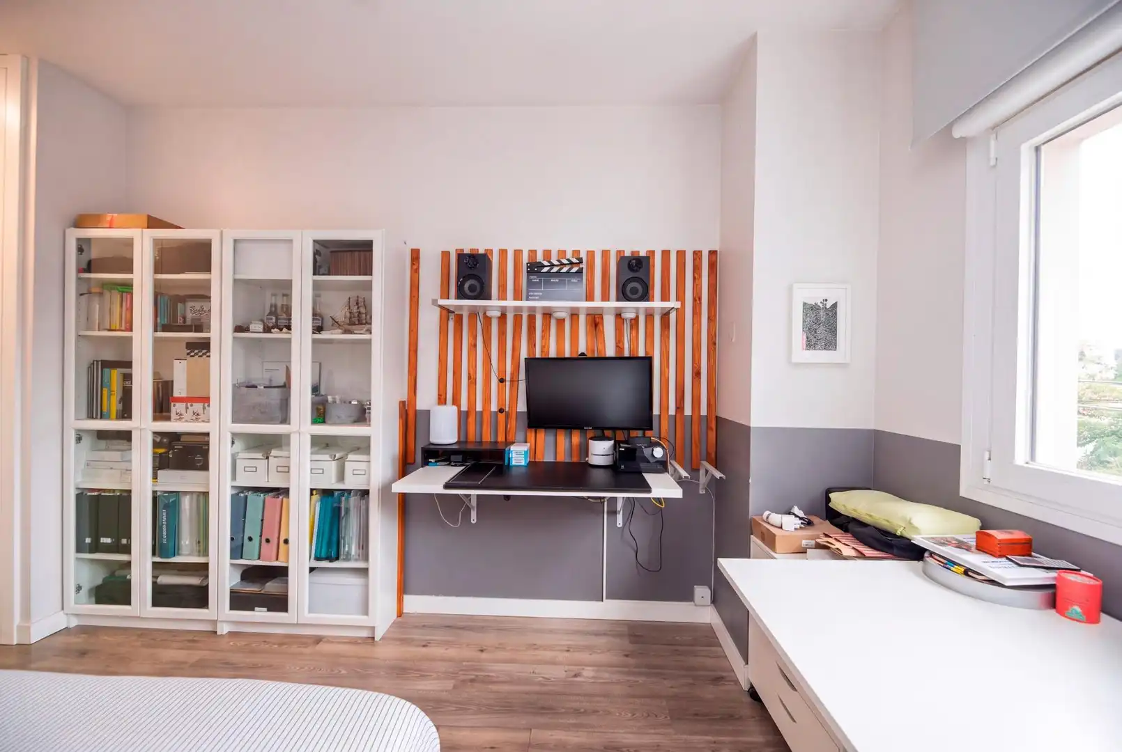 Schlafzimmer von Einfamilien-Reihenhaus zum Verkauf in Torrelodones mit Heizung, Privatgarten und Gemeinschaftspool