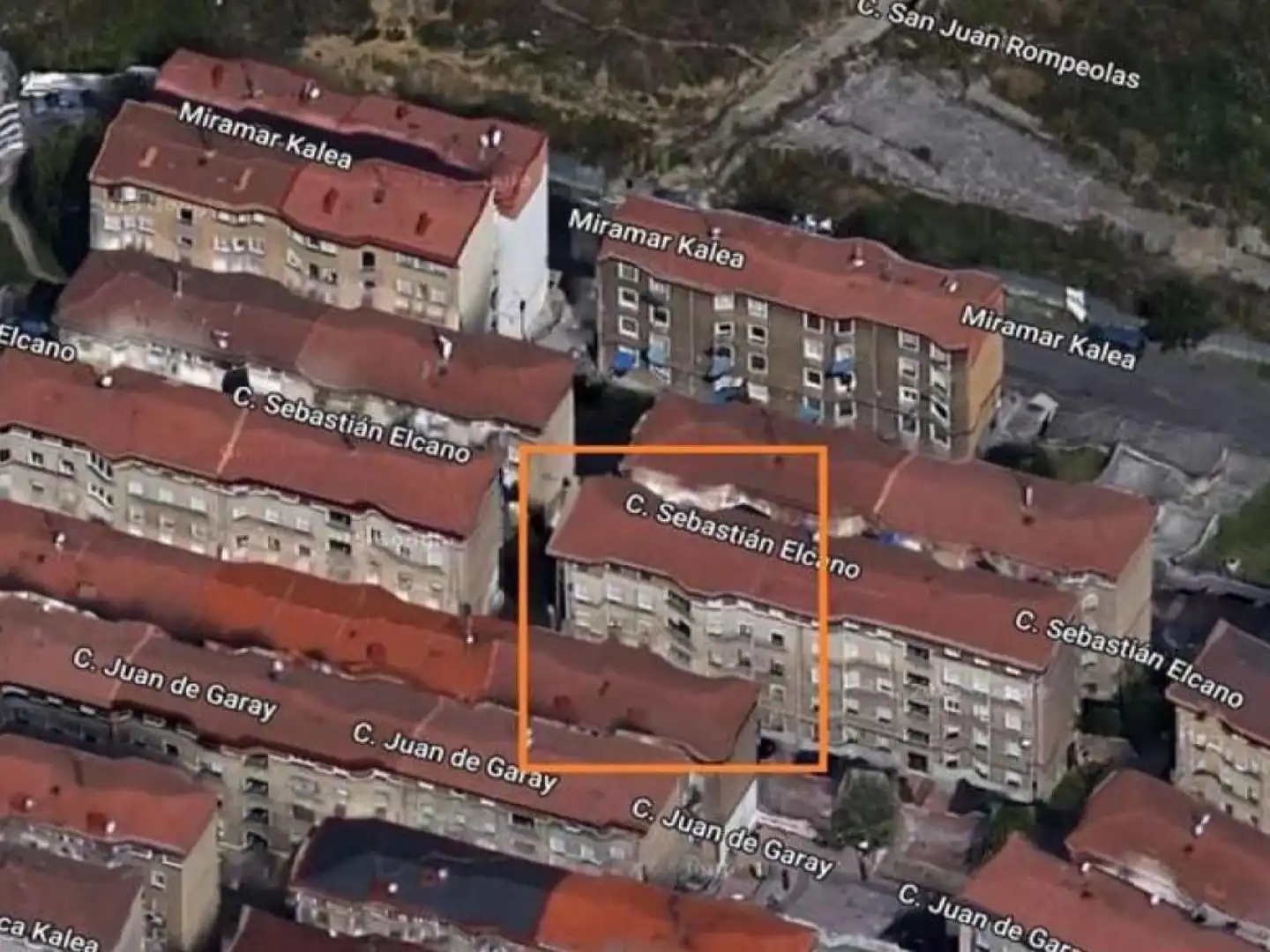Vista exterior de Piso en venta en Santurtzi 