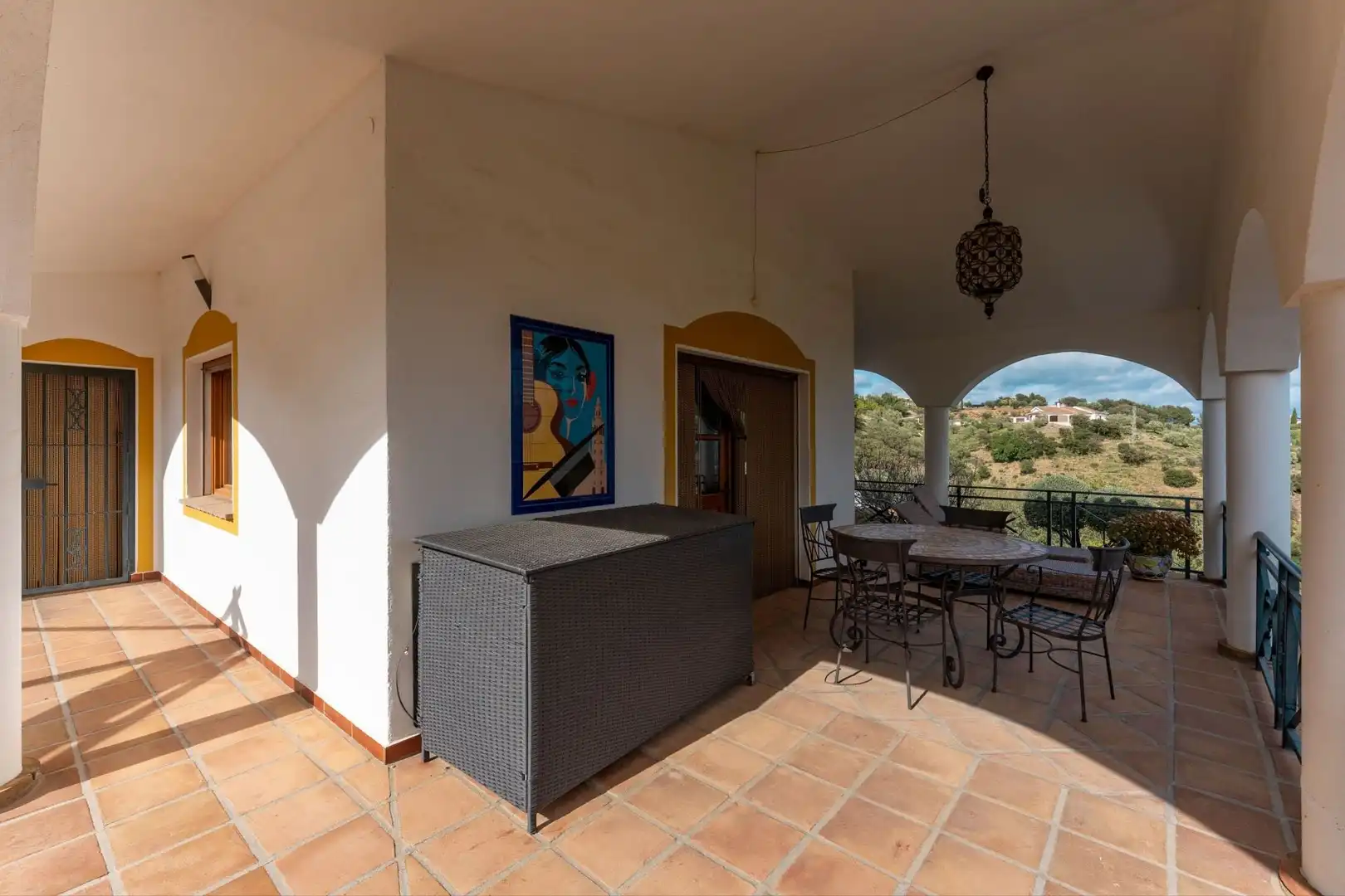 Terrassa de Finca rústica en venda en Casarabonela amb Calefacció i Piscina