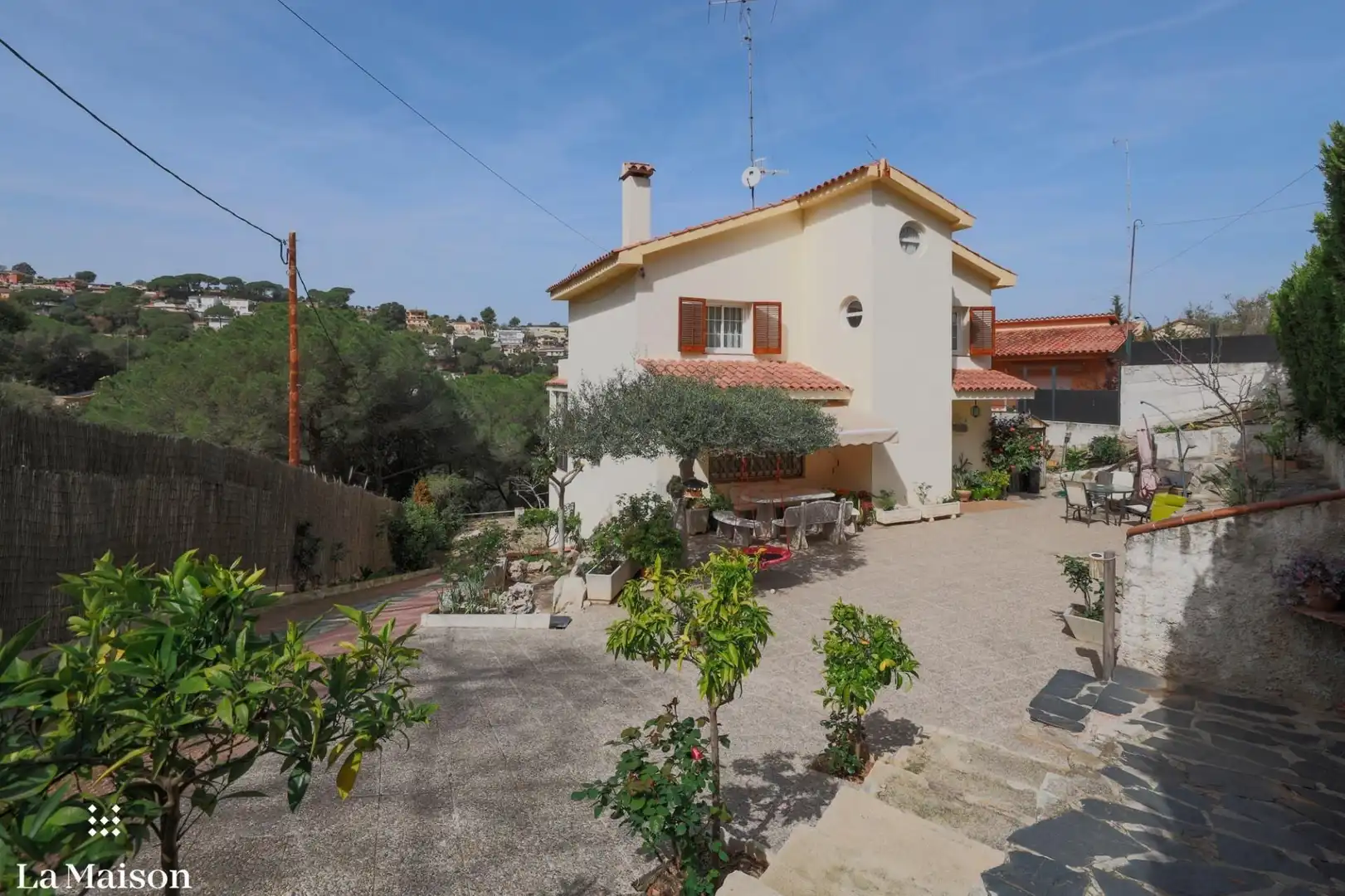Exterior view of Houses for sale in Argentona  with Heating, Terrace and Storage room