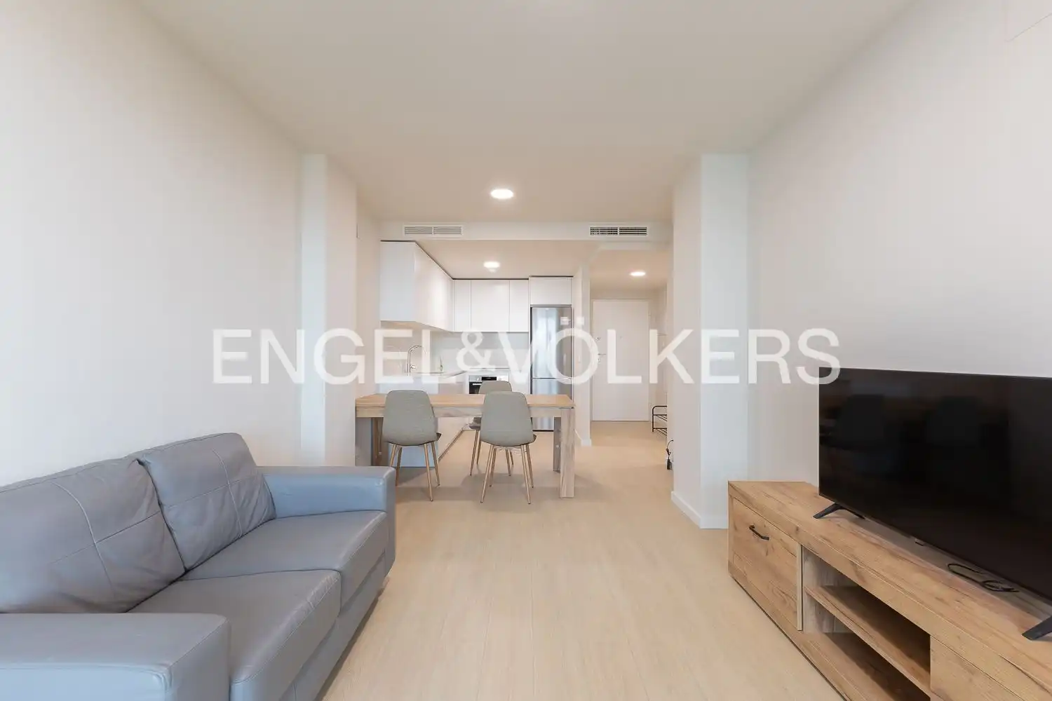 Sala d'estar de Pis de lloguer en Valencia amb Aire condicionat, Calefacció i Terrassa
