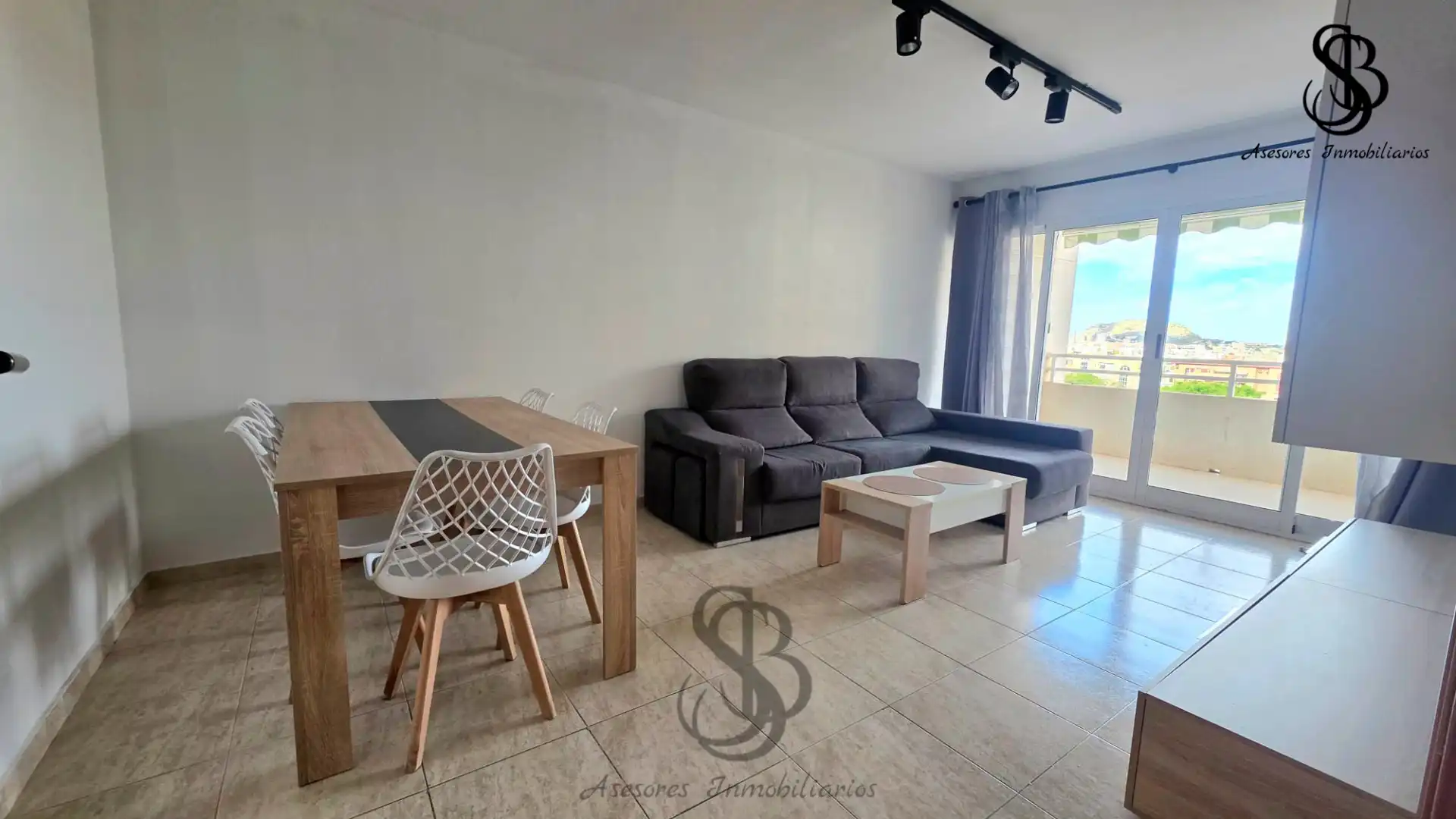 Living room of Flat for sale in Alicante / Alacant  with Air Conditioner, Heating and Terrace