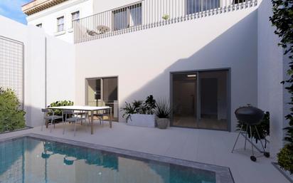 Piscina de Casa o xalet en venda en Terrassa amb Calefacció, Terrassa i Forn