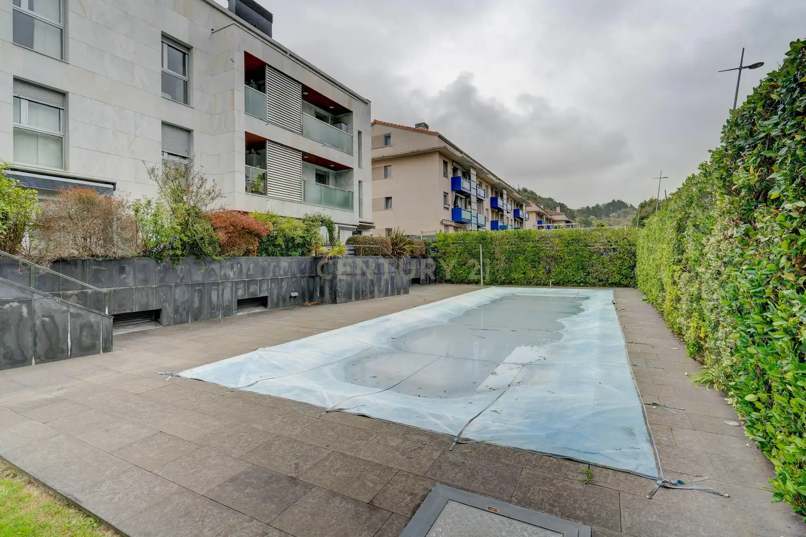 Swimming pool of Flat for sale in Orio, Gipuzkoa