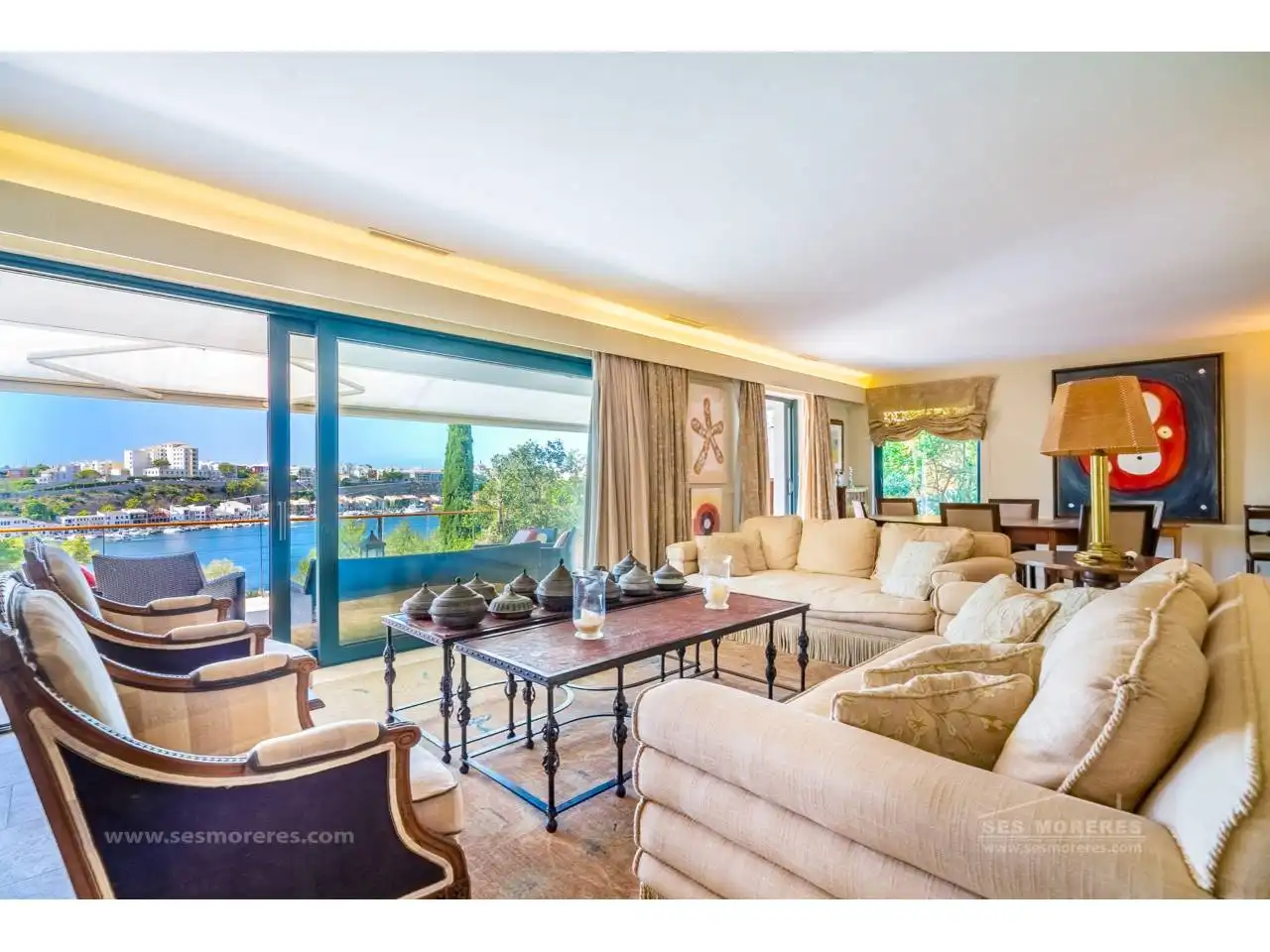 Living room of Houses for sale in Maó - Mahón  with Air Conditioner, Heating and Terrace