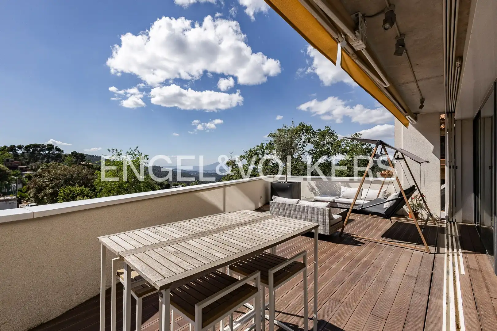 Terraza de Casa o chalet de alquiler en Barcelona con Aire acondicionado, Calefacción y Jardín privado