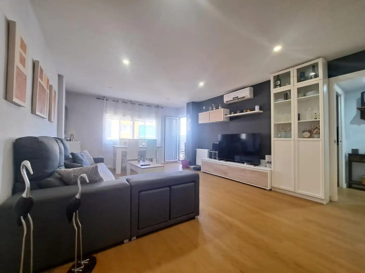 Living room of Attic for sale in Sant Andreu de la Barca  with Air Conditioner, Heating and Storage room