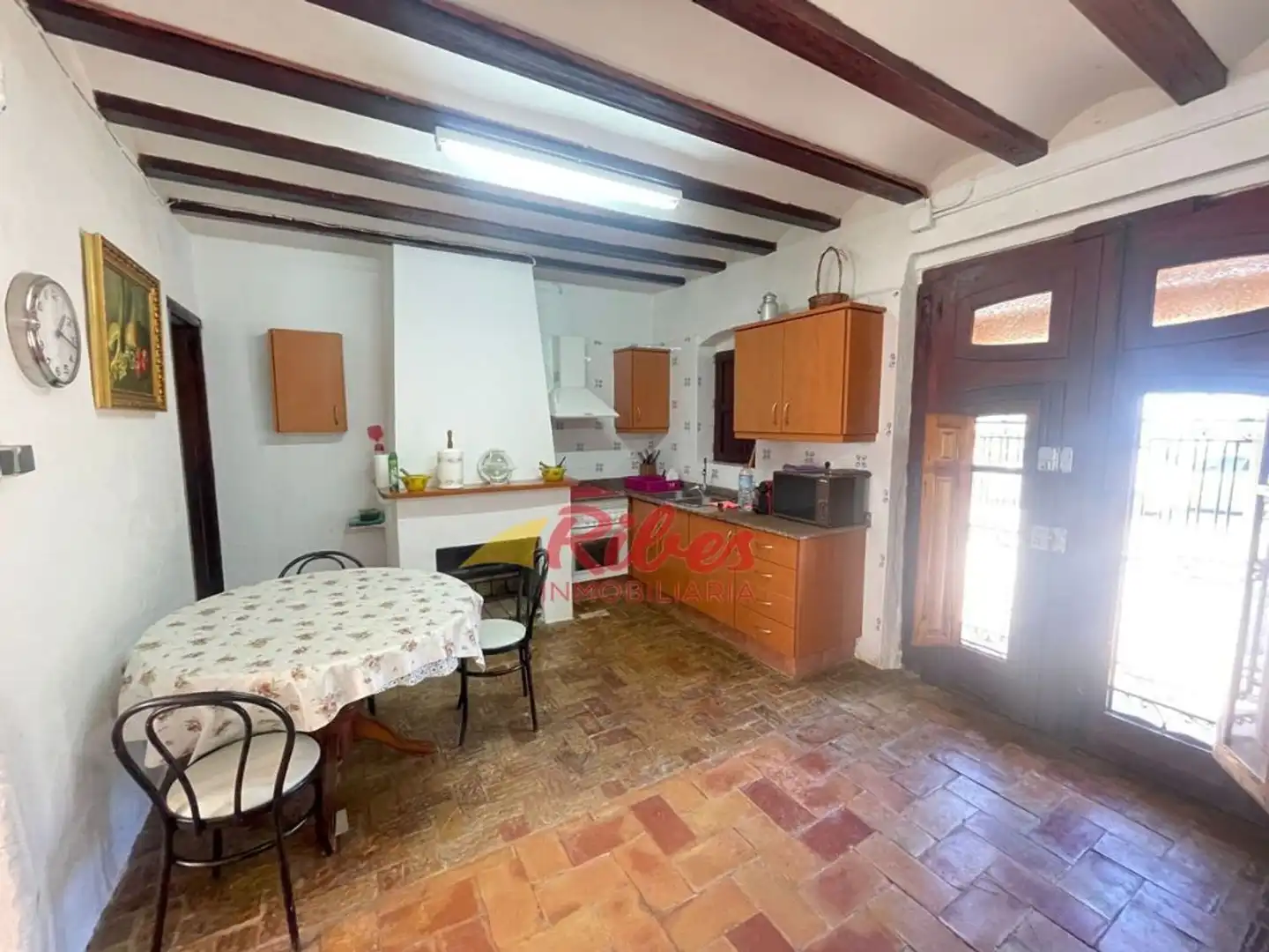 Cocina de Finca rústica en venta en Cullera con Aire acondicionado, Jardín privado y Terraza
