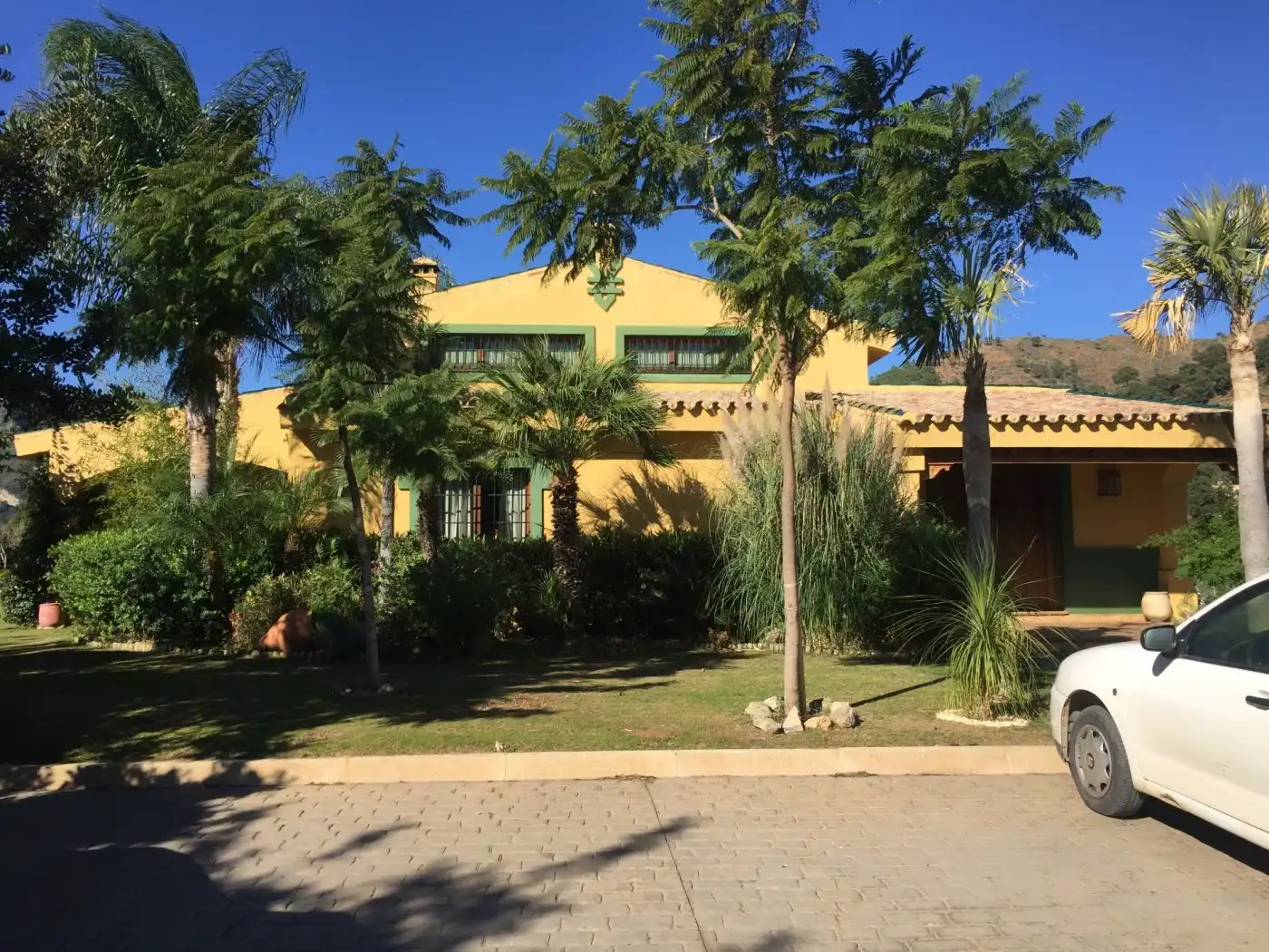 Außenansicht von Country house zum Verkauf in Ojén mit Klimaanlage, Privatgarten und Terrasse