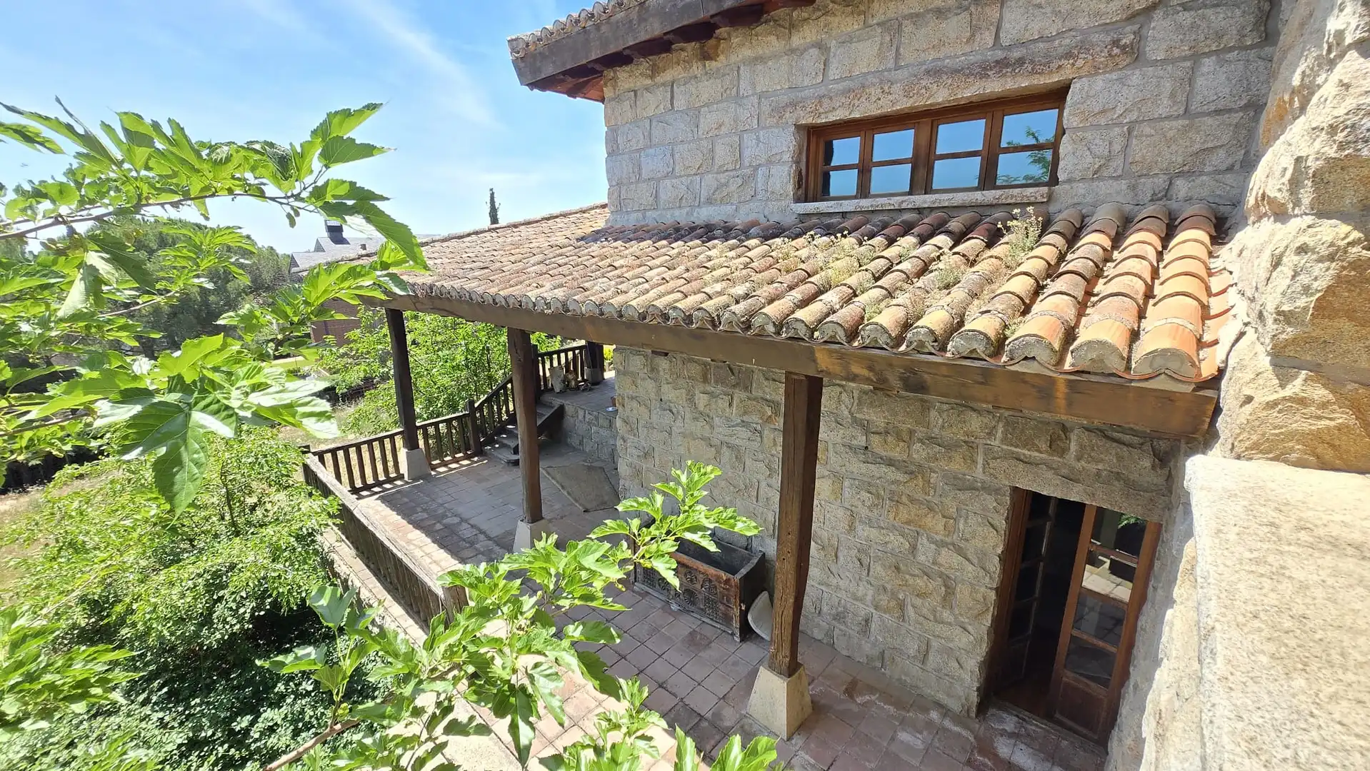 Terraza de Casa o chalet en venta en Torrelodones con Jardín privado y Piscina