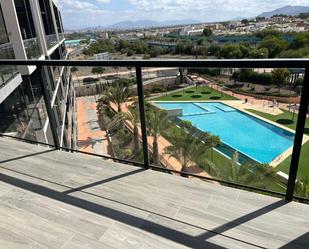 Swimming pool of Apartment for sale in  Murcia Capital  with Air Conditioner, Heating and Private garden