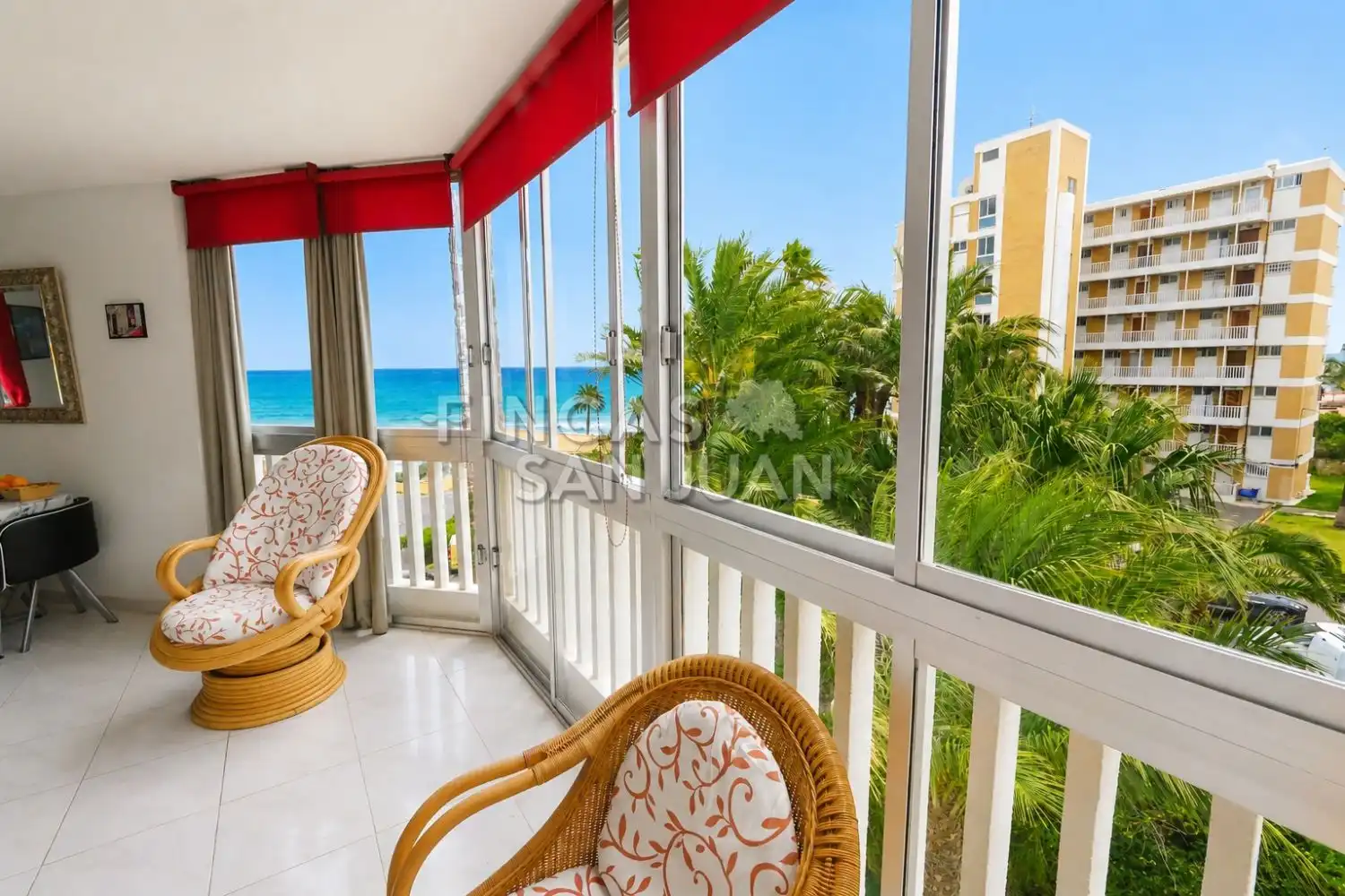 Balcony of Flat for sale in El Campello