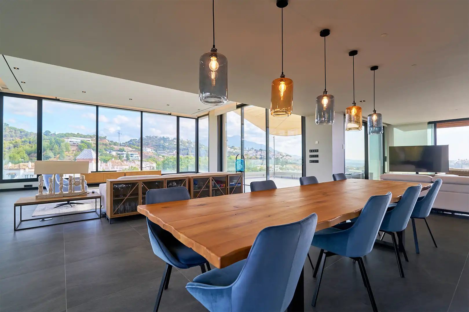Comedor de Casa o chalet en venta en Benahavís con Aire acondicionado, Calefacción y Jardín privado