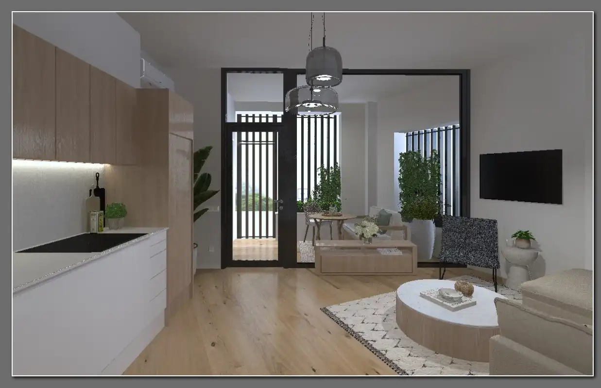 Sala de estar de Planta baja en venta en Rubí con Aire acondicionado, Calefacción y Parquet