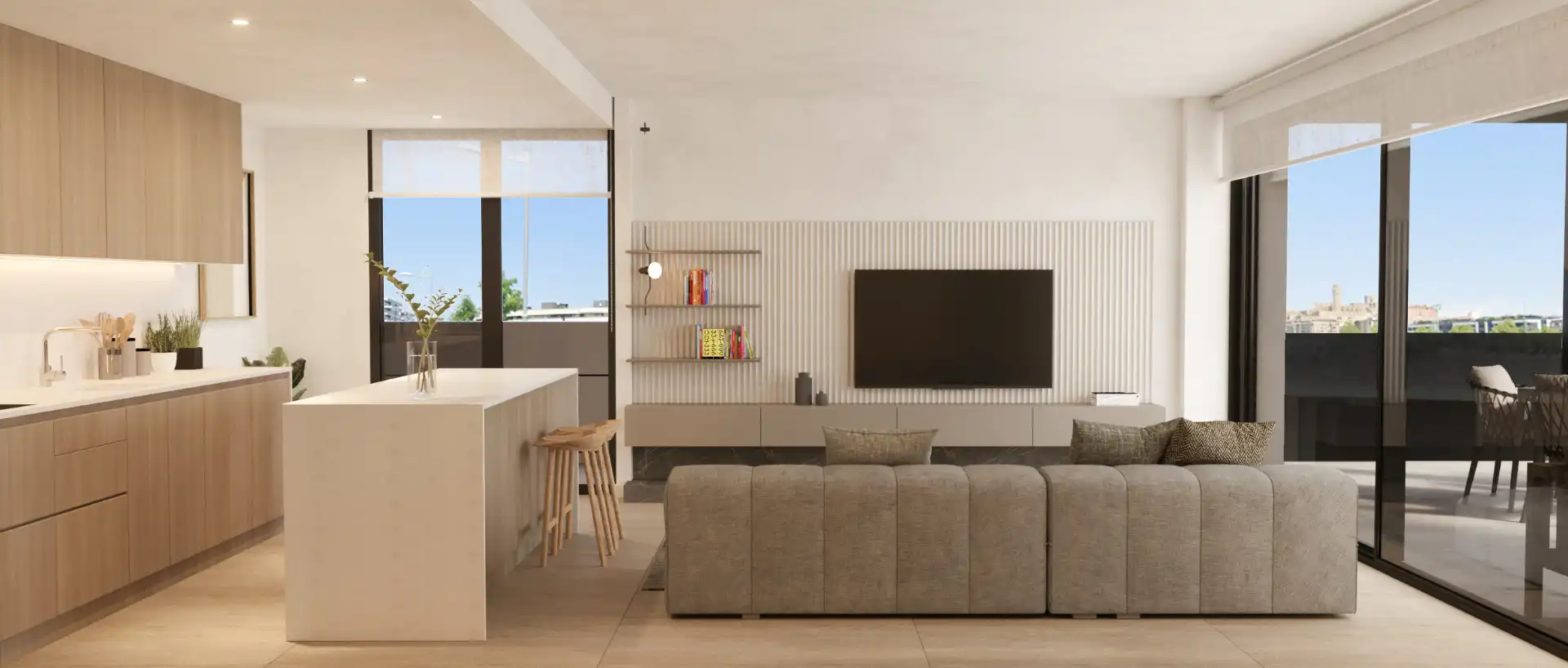 Neubau-Wohnung mit Terrasse zum Verkauf in Carrer Maria Montesori, imagen 9
