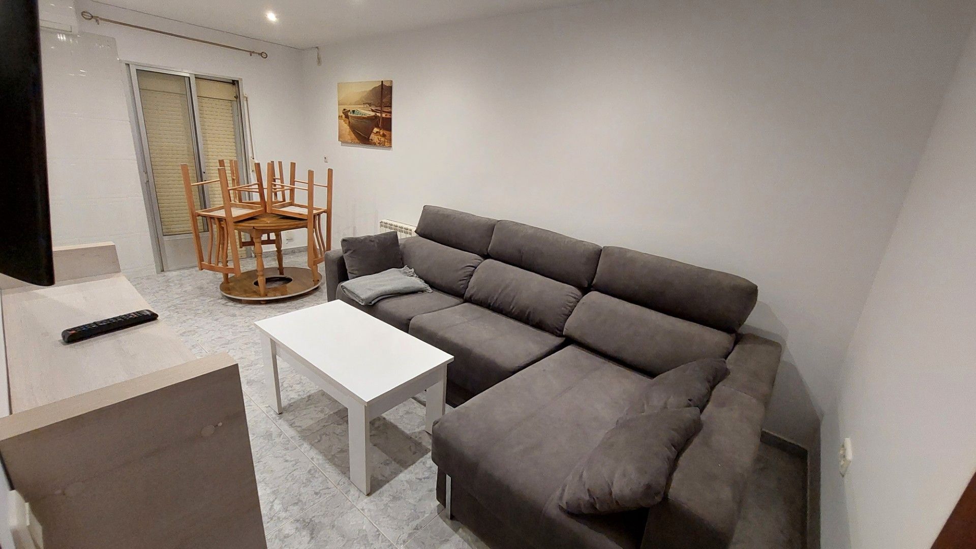 Living room of Flat to rent in Plasencia  with Furnished