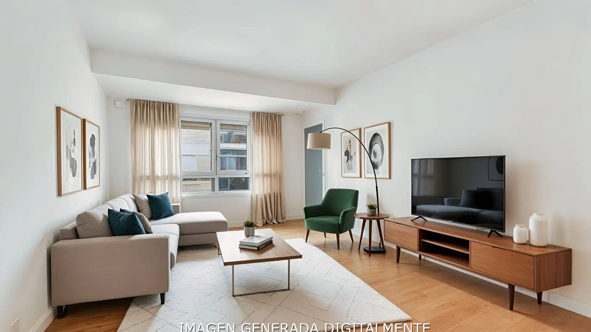 Sala de estar de Piso en venta en Jijona / Xixona con Balcón