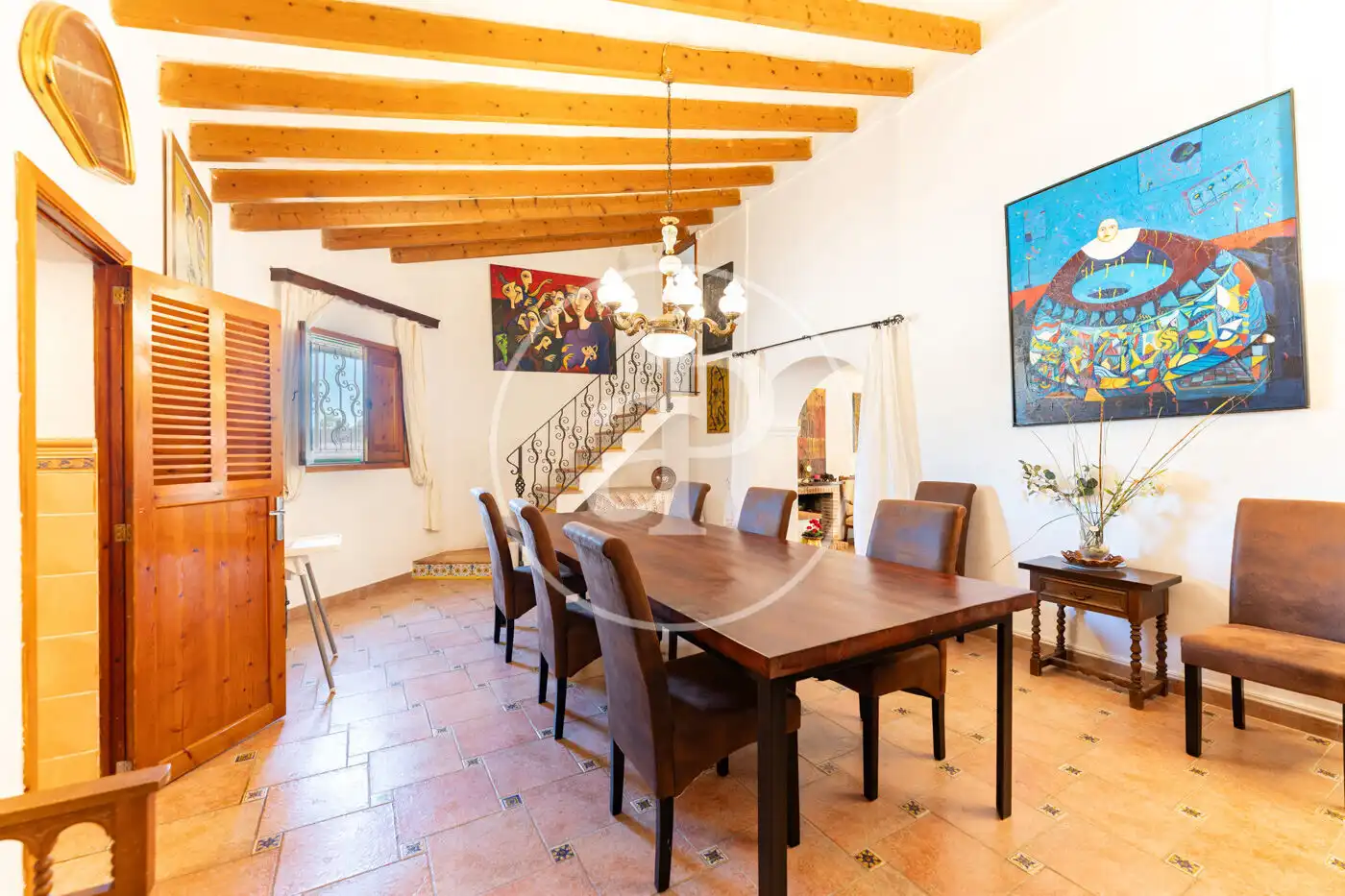 Comedor de Casa o chalet en venta en Campos con Aire acondicionado, Calefacción y Jardín privado