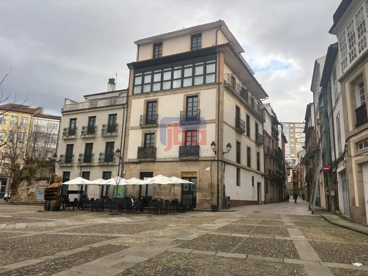 Vista exterior de Apartament de lloguer en Ourense Capital  amb Calefacció, Moblat i Balcó