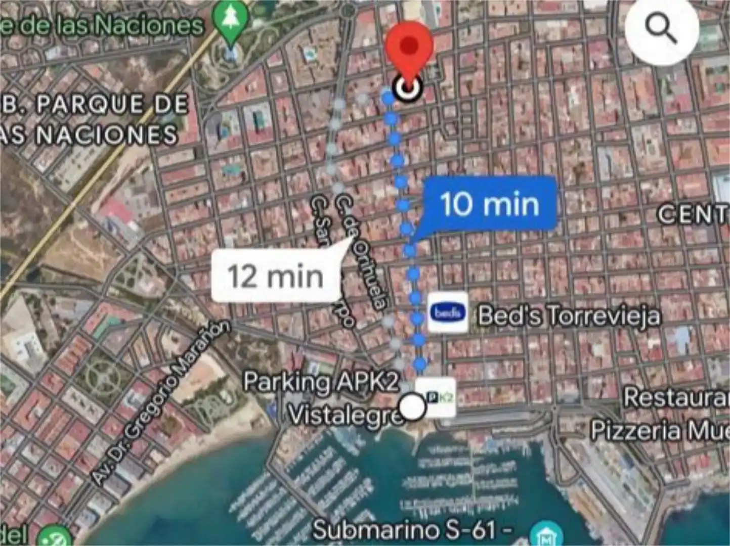 Außenansicht von Wohnung zur untervermieten in Torrevieja mit Schwimmbad, Möbliert und Balkon