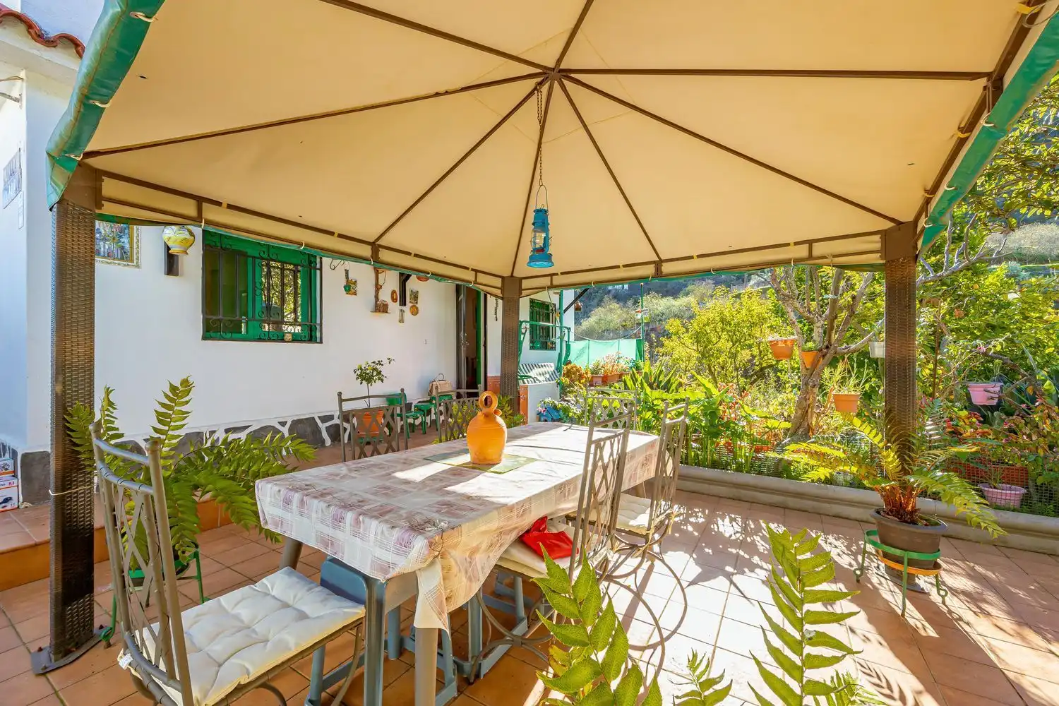 Terrassa de Casa o xalet en venda en Vega de San Mateo amb Jardí privat i Terrassa