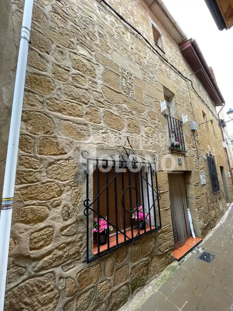 Vista exterior de Casa o xalet en venda en Cuzcurrita de Río Tirón amb Traster, Moblat i Forn