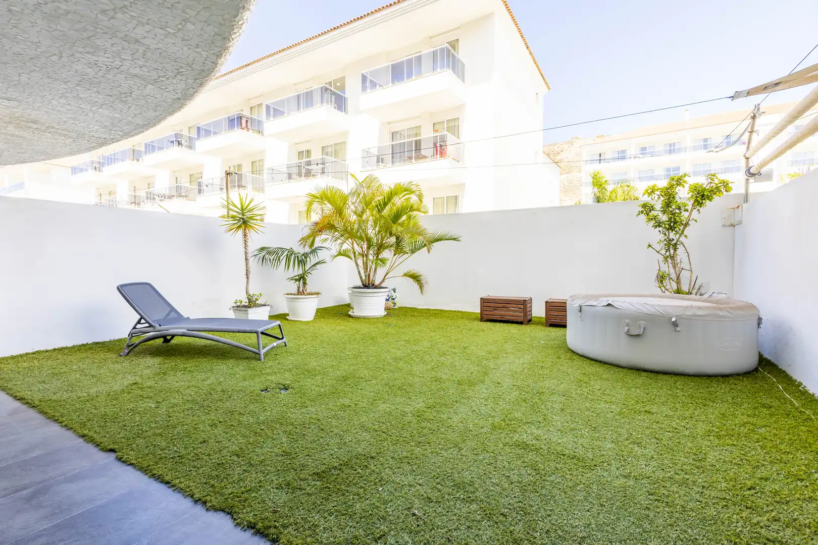 Terraza de Apartamento en venta en Arona con Aire acondicionado, Jardín privado y Terraza