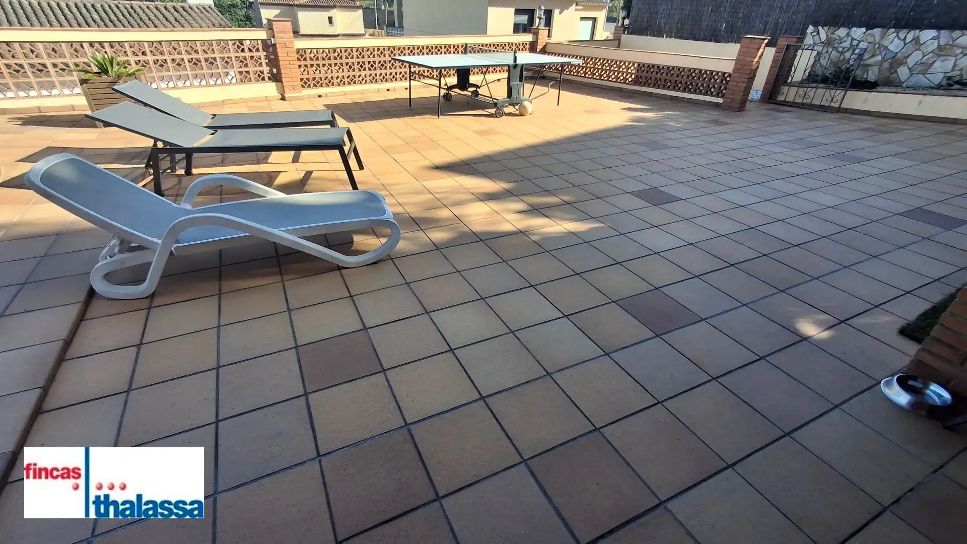 Terrassa de Casa o xalet en venda en Lloret de Mar amb Aire condicionat, Calefacció i Jardí privat