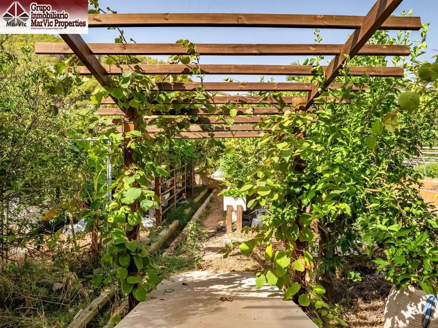 Jardí de Apartament en venda en Callosa d'en Sarrià amb Aire condicionat, Jardí privat i Moblat