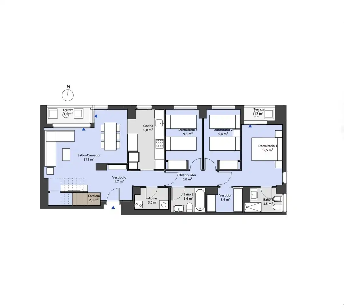 Ático con terraza en venta en Benalúa - Babel, imagen 38