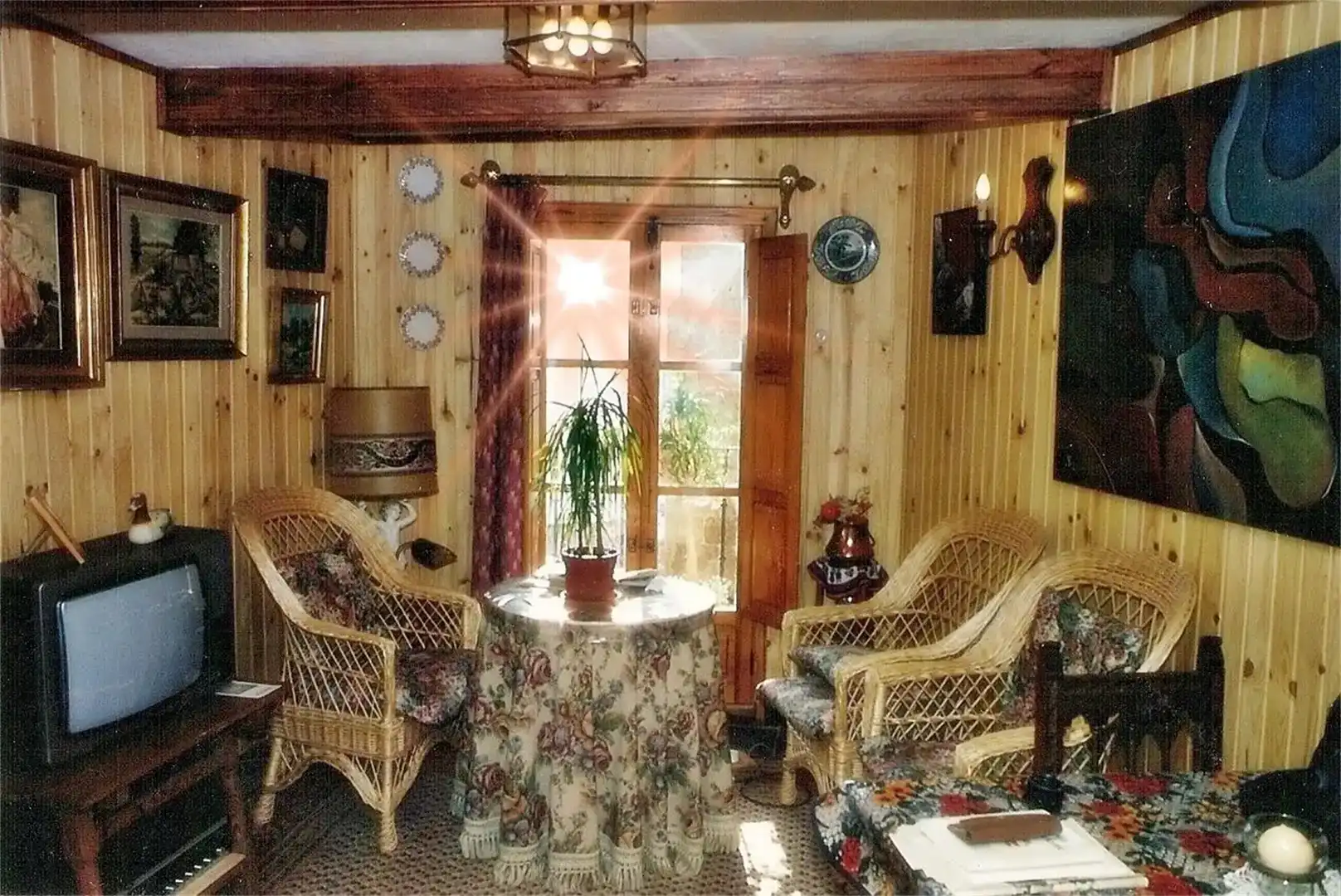 Sala de estar de Piso en venta en Argecilla con Trastero, Amueblado y Horno