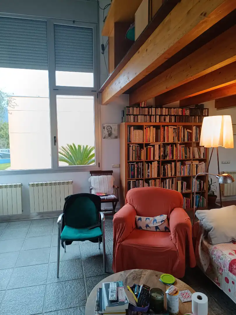 Living room of Houses for sale in Sant Esteve de Palautordera  with Air Conditioner, Heating and Private garden