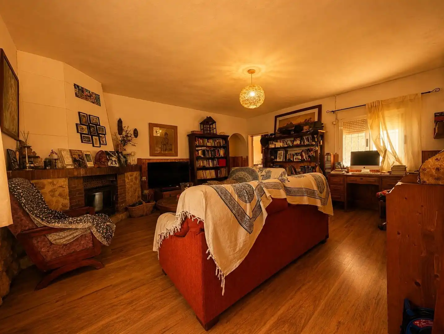 Living room of Houses for sale in Elche / Elx  with Private garden, Terrace and Swimming Pool