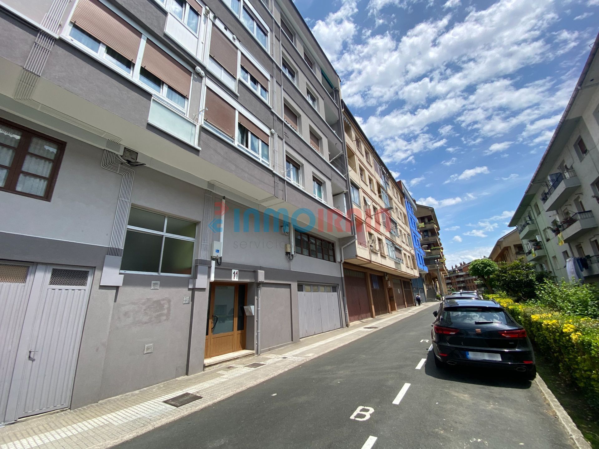 Vista exterior de Pis en venda en Beasain amb Calefacció i Moblat