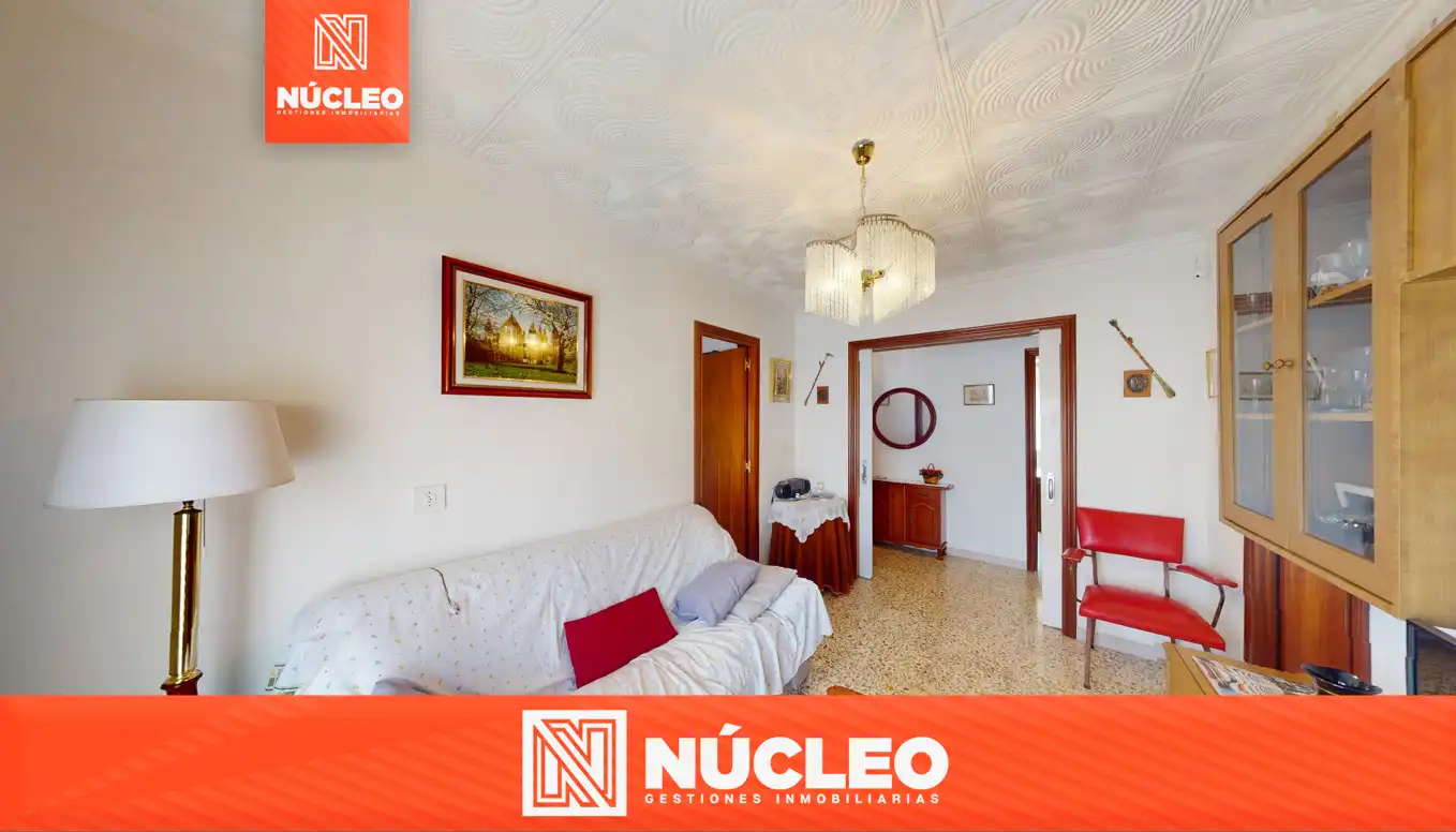 Living room of Flat for sale in Alicante / Alacant  with Furnished and Balcony