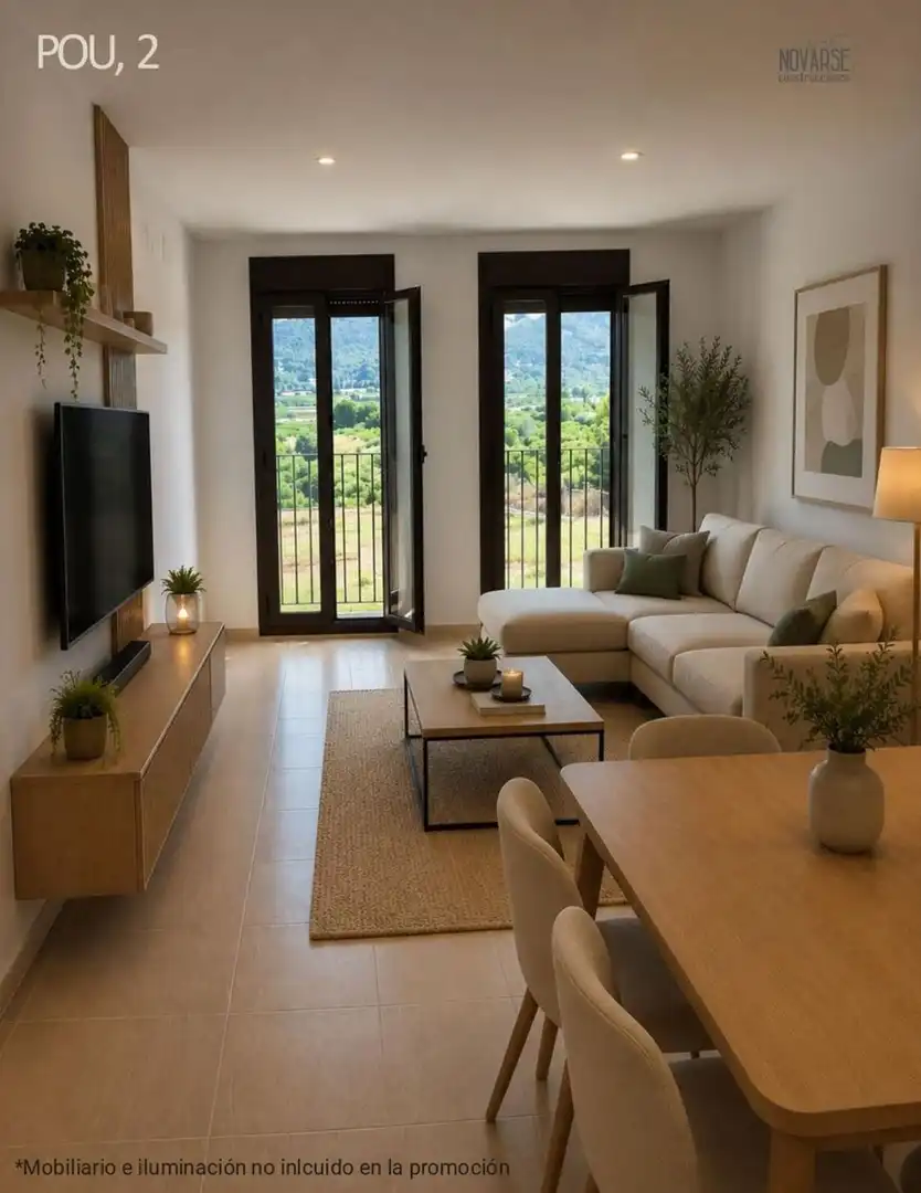 Sala de estar de Piso en venta en Petrés