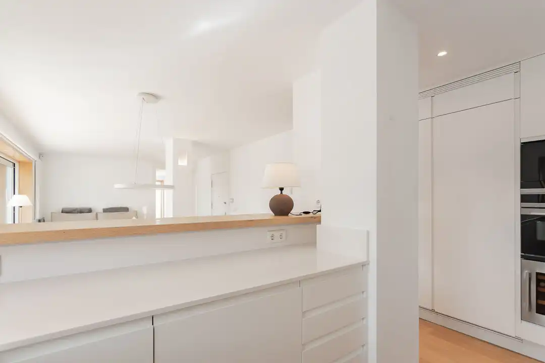 Cocina de Ático en venta en  Pamplona / Iruña con Calefacción, Terraza y Alarma