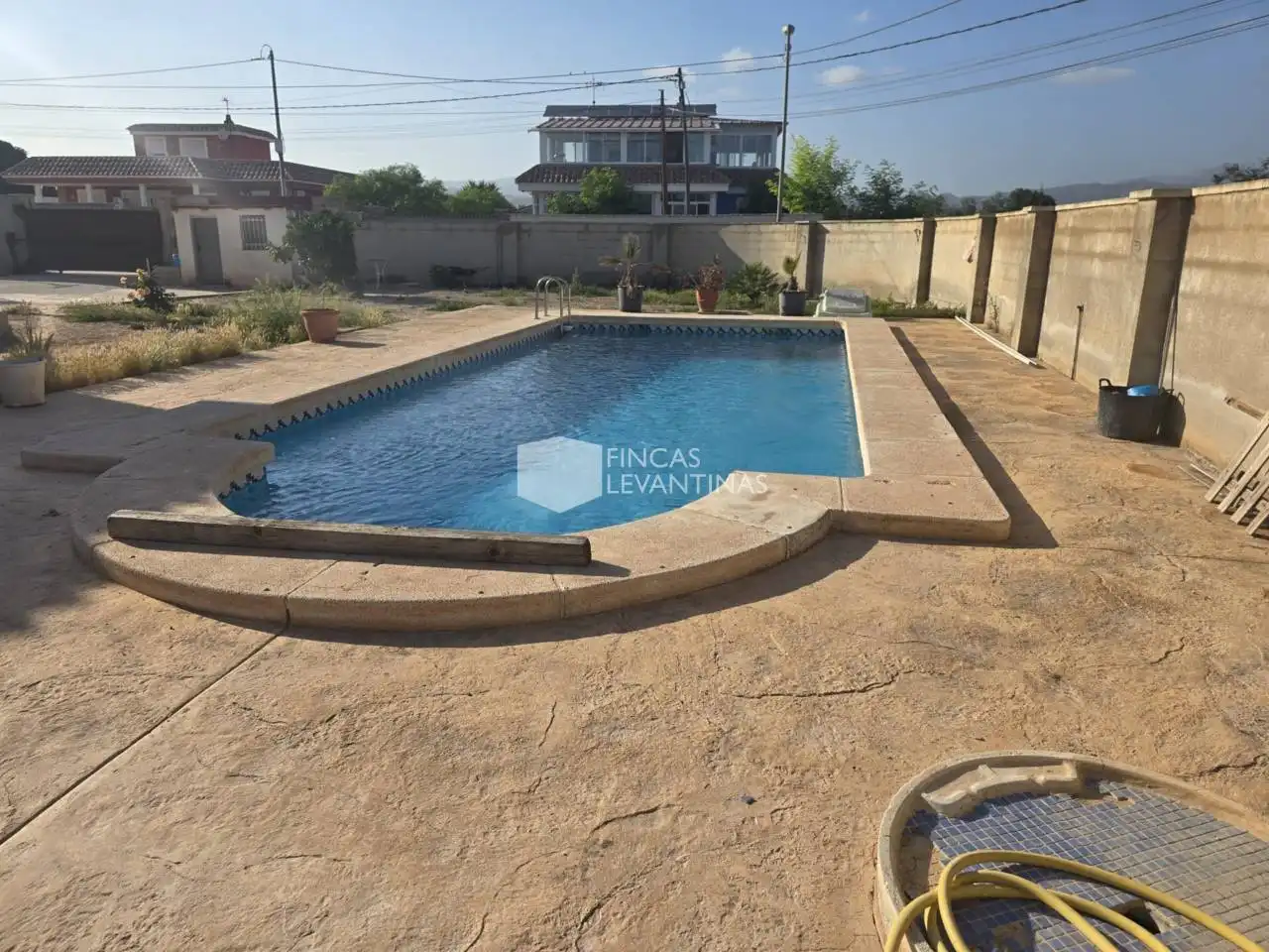 Piscina de Casa o xalet en venda en Alicante / Alacant amb Jardí privat, Terrassa i Piscina