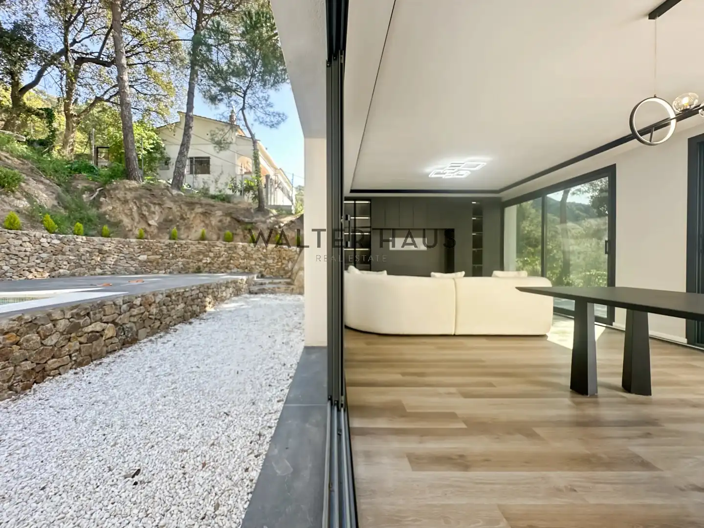 Terrassa de Casa o xalet en venda en Santa Cristina d'Aro amb Aire condicionat, Calefacció i Jardí privat