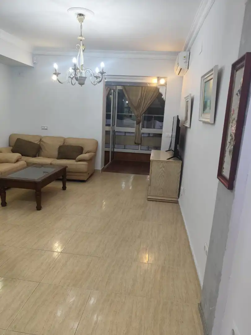 Sala de estar de Piso en venta en Fuengirola con Terraza y Amueblado