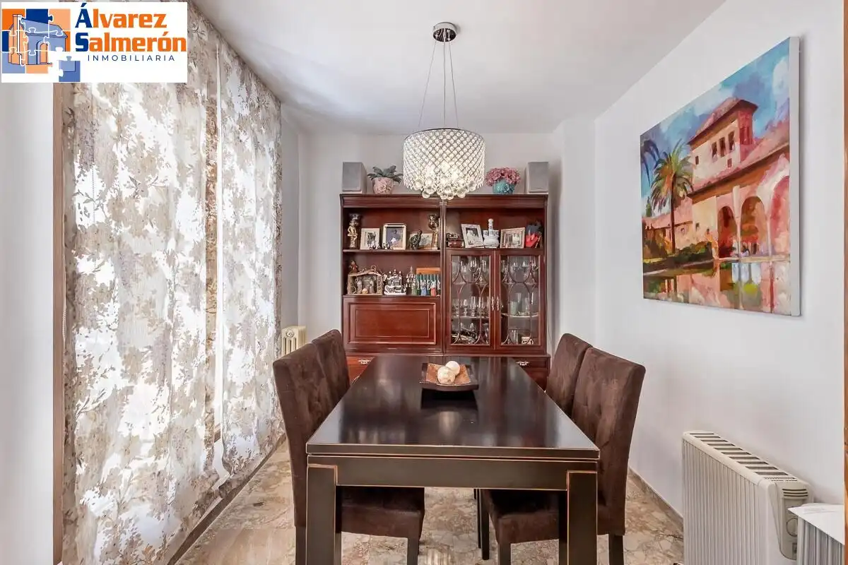 Dining room of Flat for sale in Granada  with Terrace and Balcony
