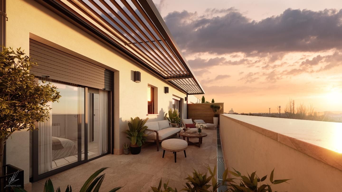 Terrace of Flat for sale in Almendralejo