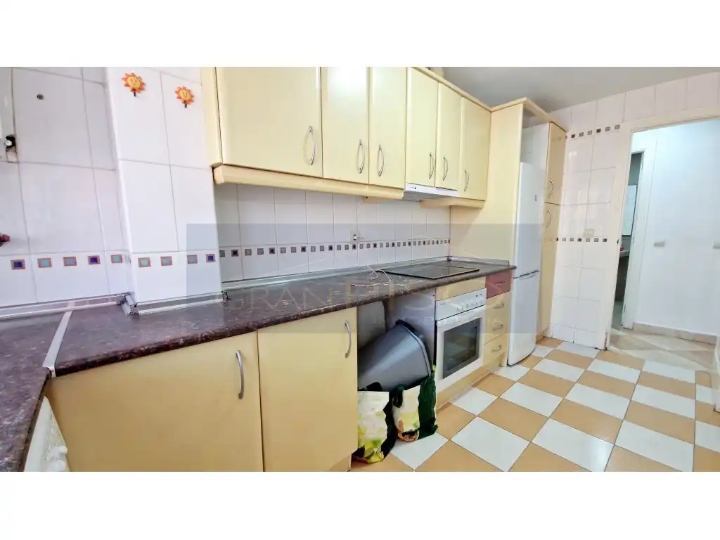 Cocina de Apartamento en venta en Manilva con Terraza y Piscina