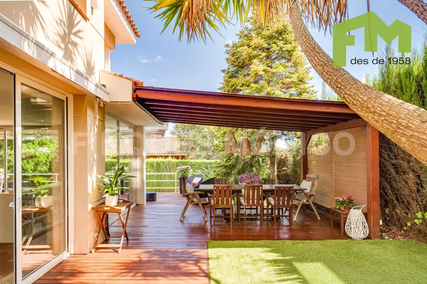 Terrassa de Casa o xalet en venda en Teià amb Aire condicionat, Calefacció i Jardí privat
